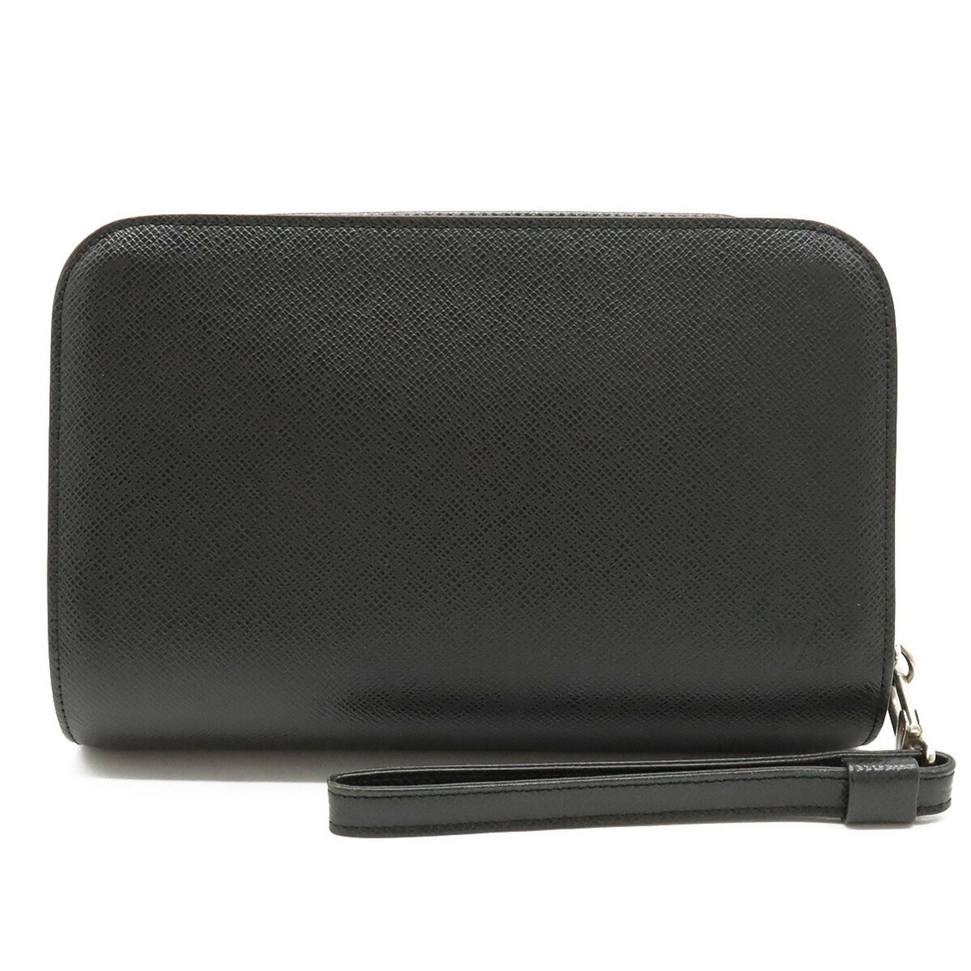 Louis Vuitton 2004 Black Taiga Baikal Clutch Handbag M30182 – AMORE Vintage  Tokyo