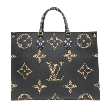 LOUIS VUITTON On The Go GM M44674 Black Monogram Giant