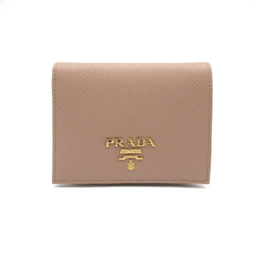 PRADA wallet Beige Safiano leather 1MV204QWAF0236