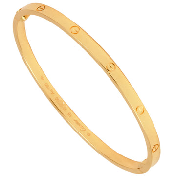 CARTIER LOVE Bracelet SM #18 K18YG Women's