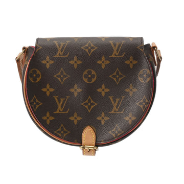 LOUIS VUITTON Monogram Tamburan Brown M51179 Women's Canvas Shoulder Bag