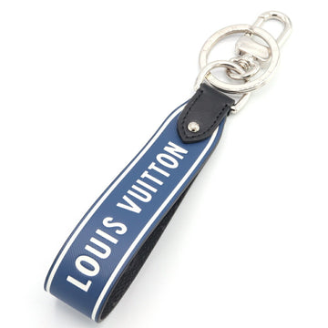 LOUIS VUITTON Keychain Dragonne Capital LV Keyring M77158 Men's