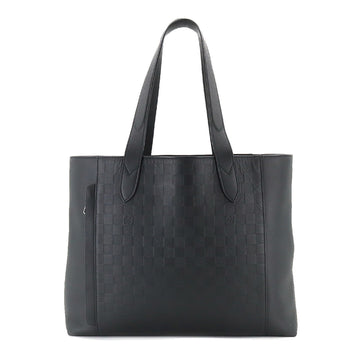 LOUIS VUITTON Damier Anfini Caba Voyage Tote Bag Leather Onyx N41493