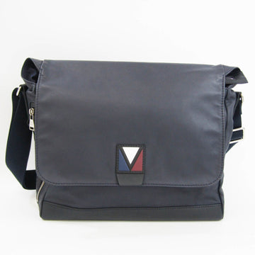 LOUIS VUITTON V Line Cross M50443 Men's Shoulder Bag Navy