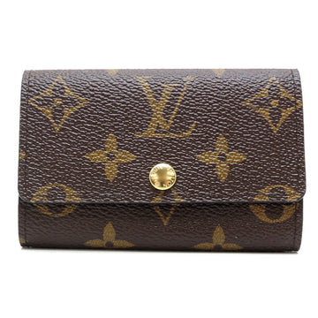 LOUIS VUITTON Multicle 6 Women's Men's Key Case M62630 Monogram [Brown]