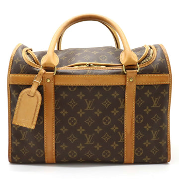 LOUIS VUITTON Monogram Sac Chillen 40 Small Dog Carrier Bag Pet Boston M42024