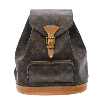 LOUIS VUITTON Monogram Montsuri MM Brown M51136 Women's Canvas Rucksack/Daypack