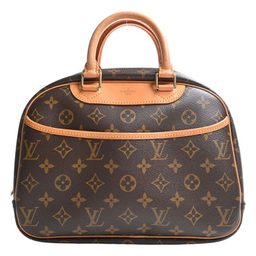 LOUIS VUITTON Monogram True Bill Handbag M42228 Brown Women's