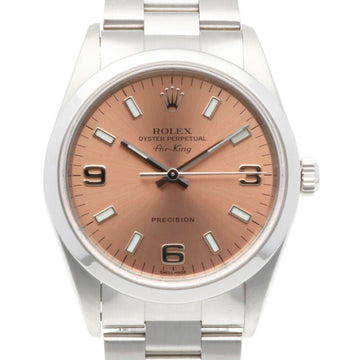 Rolex Air King Oyster Perpetual Watch SS 14000M Unisex