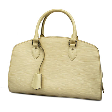 LOUIS VUITTONAuth  Epi Pont Neuf PM M5907J Handbag LV Off White