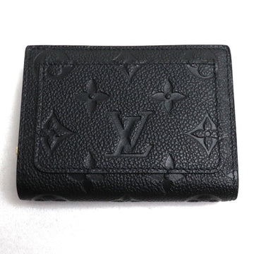 LOUIS VUITTON Portefeuille Claire Bifold Wallet Empreinte Black M80151 IC Chip Ladies