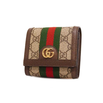 GUCCI Wallet Ophidia 598662 534563 Brown Women's
