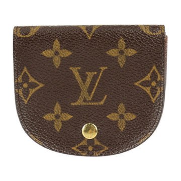 LOUIS VUITTON Porto Monet Guze Monogram Coin Case M61970 PVC Leather Brown