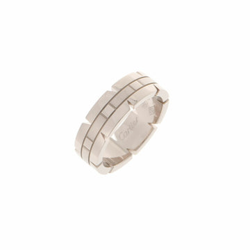 Cartier Tank Francaise SM #52 No. 12 Unisex K18WG Ring