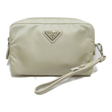 PRADA Re-Nylon pouch Beige Nylon 1NE021