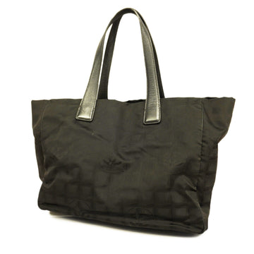CHANELAuth  New Travel Line Women's Nylon Tote Bag Black