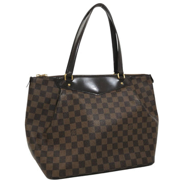 LOUIS VUITTON Tote Bag Westminster PM Shoulder N41102 Damier Canvas Brown Women's