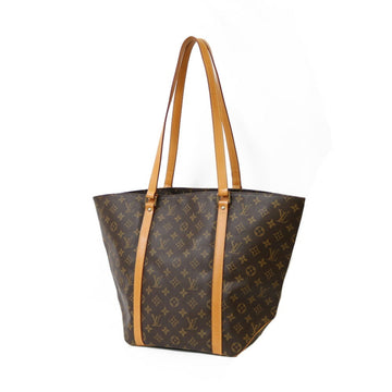 LOUIS VUITTON Shoulder Bag Monogram Sack M51108 Brown Women's Canvas