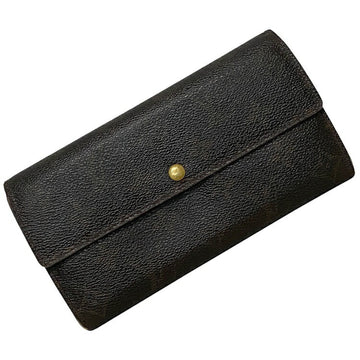 Louis Vuitton Portofeuil Sarah Brown Monogram M61734 Wallet TH0025 LOUIS VUITTON LV 6 Women's Men's