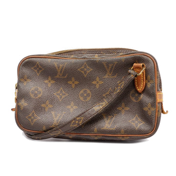 LOUIS VUITTONAuth  Monogram Pochette Marly Bandouliere M51828