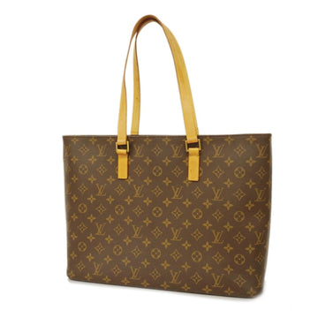 LOUIS VUITTON Shoulder Bag Monogram Luco M51155 Brown Ladies