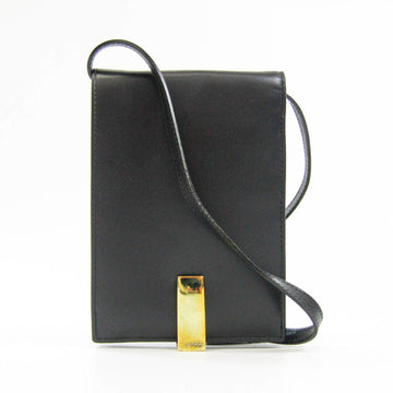 GUCCI 030 0416 1351 Men,Women Leather Middle Wallet [bi-fold] Black