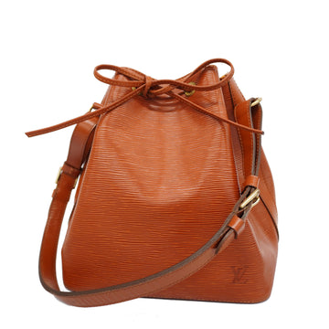 LOUIS VUITTONAuth  Epi Petit Noe M44103 Women's Shoulder Bag Kenyan Brown