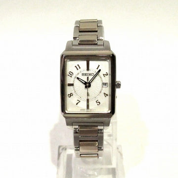 SEIKO Lucia 1B32-0AS0 solar radio watch ladies