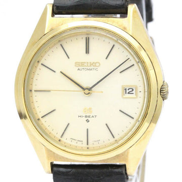 SEIKOVintage  Hi-Beat Gold Plated Automatic Mens Watch 5645-7010 BF559669