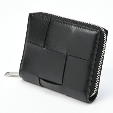 BOTTEGA VENETA Cassette Zip Around Wallet 708614VBWD28803 Maxi Intrecciato