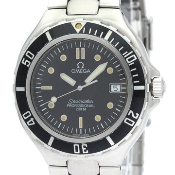OMEGAPolished  Seamaster Professional 200M Large Size Steel Mens Watch BF564565