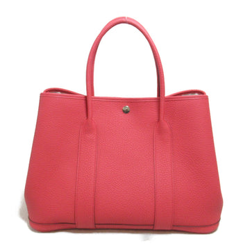 HERMES Garden Party PM Tote Bag Pink Bougainvillier Negonda leather leather