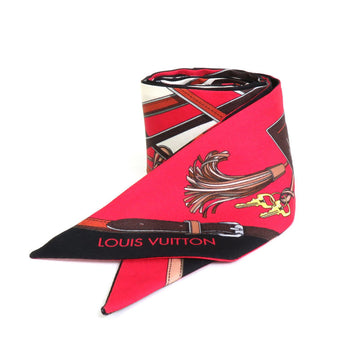 LOUIS VUITTON Scarf Muffler Bandeau BB Silk Multicolor Women's