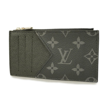 LOUIS VUITTONAuth  Monogram Eclipse Zippy Coin Purse M60152 Men's Coin Purse