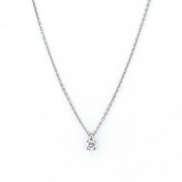 TIFFANY Solitaire Diamond Necklace/Pendant PT950