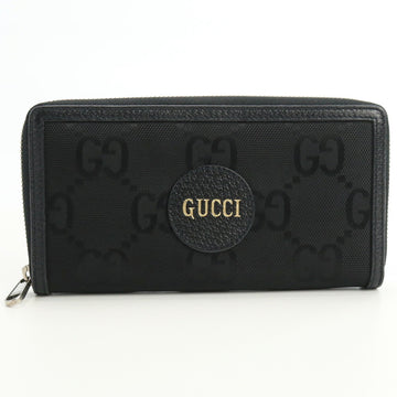 GUCCI Zip Around Off The Grid 625576 H9HAN 1000 Long Wallet Round Nylon Unisex