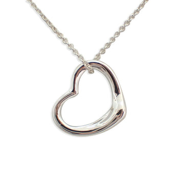 TIFFANY 925 open heart pendant necklace