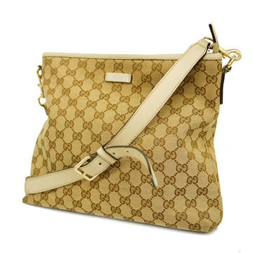 GUCCIAuth  GG Canvas Shoulder bag 388924 Women's Shoulder Bag Beige