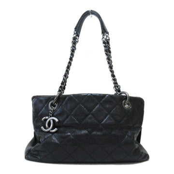 CHANEL ChainTote Bag Black Caviar Skin [Grained Calf]