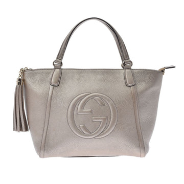Gucci Soho Bronze 369176 Women's Calf Handbag