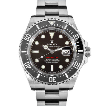 ROLEX Sea-Dweller 126600 random SS men's self-winding watch black dial