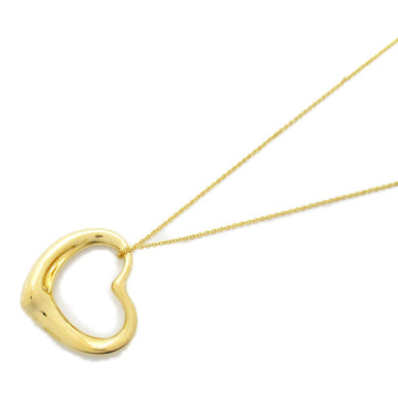 TIFFANY&CO Open Heart Necklace Necklace Gold K18 [Yellow Gold] Gold