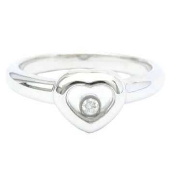 CHOPARD Happy Diamonds 82/4854 White Gold [18K] Fashion Diamond Band Ring Silver
