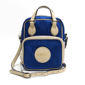 Gucci Off the Grid GG Nylon Shoulder Bag Blue 625850