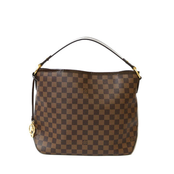 LOUIS VUITTON Shoulder Bag Damier Handbag Delightful PM N41459 Brown Ladies Canvas