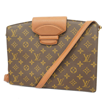 LOUIS VUITTONAuth  Monogram Courcelles M51375 Women's Shoulder Bag