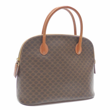 Celine Handbag Ladies Brown PVC Leather MC1249 Macadam