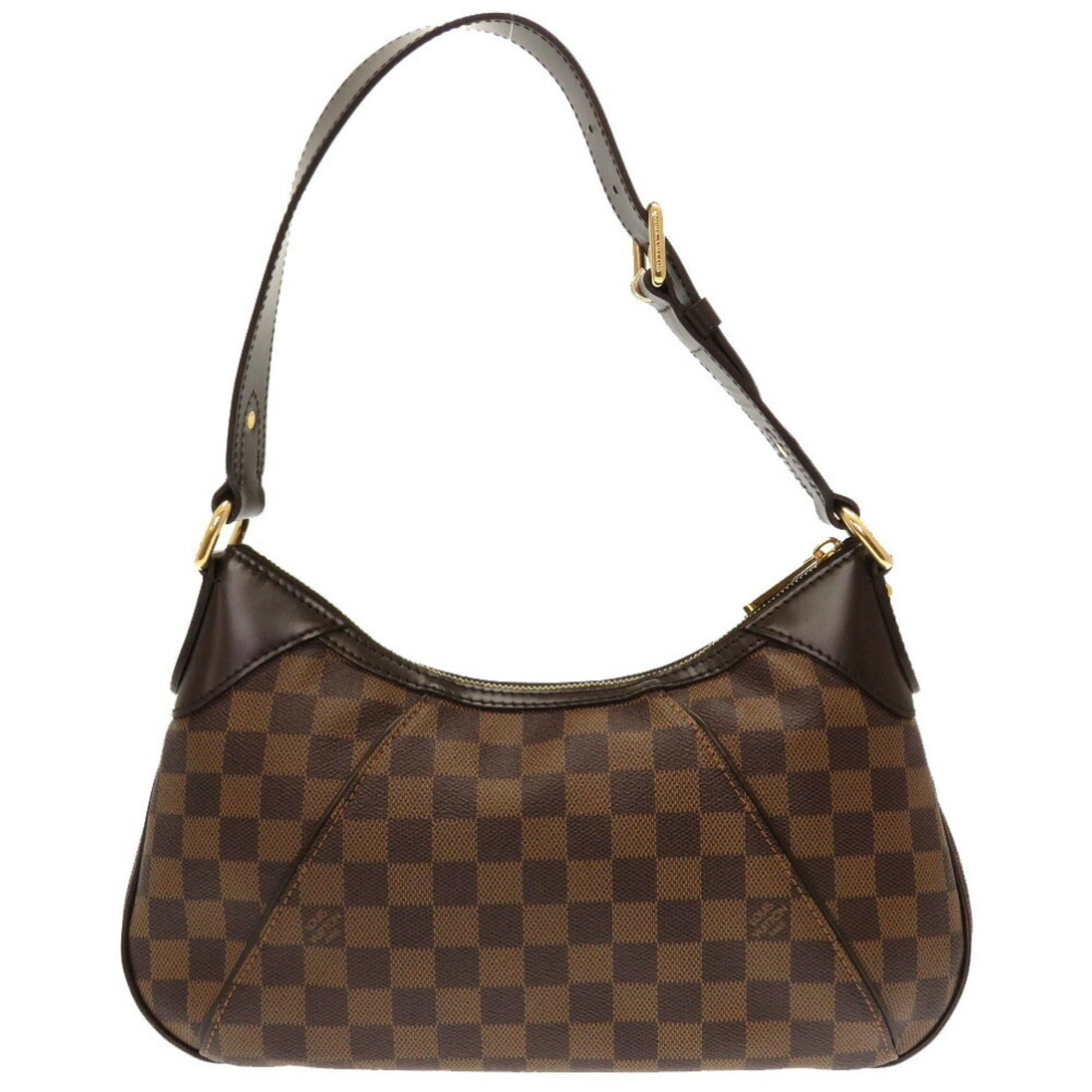 Louis Vuitton Damier Ebene Thames PM N48180 Brown Cloth ref.916706