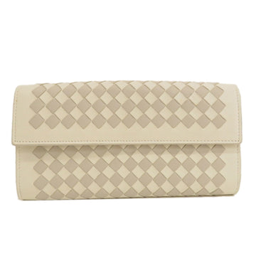 BOTTEGA VENETA Intrecciato Long Wallet Calf Women's