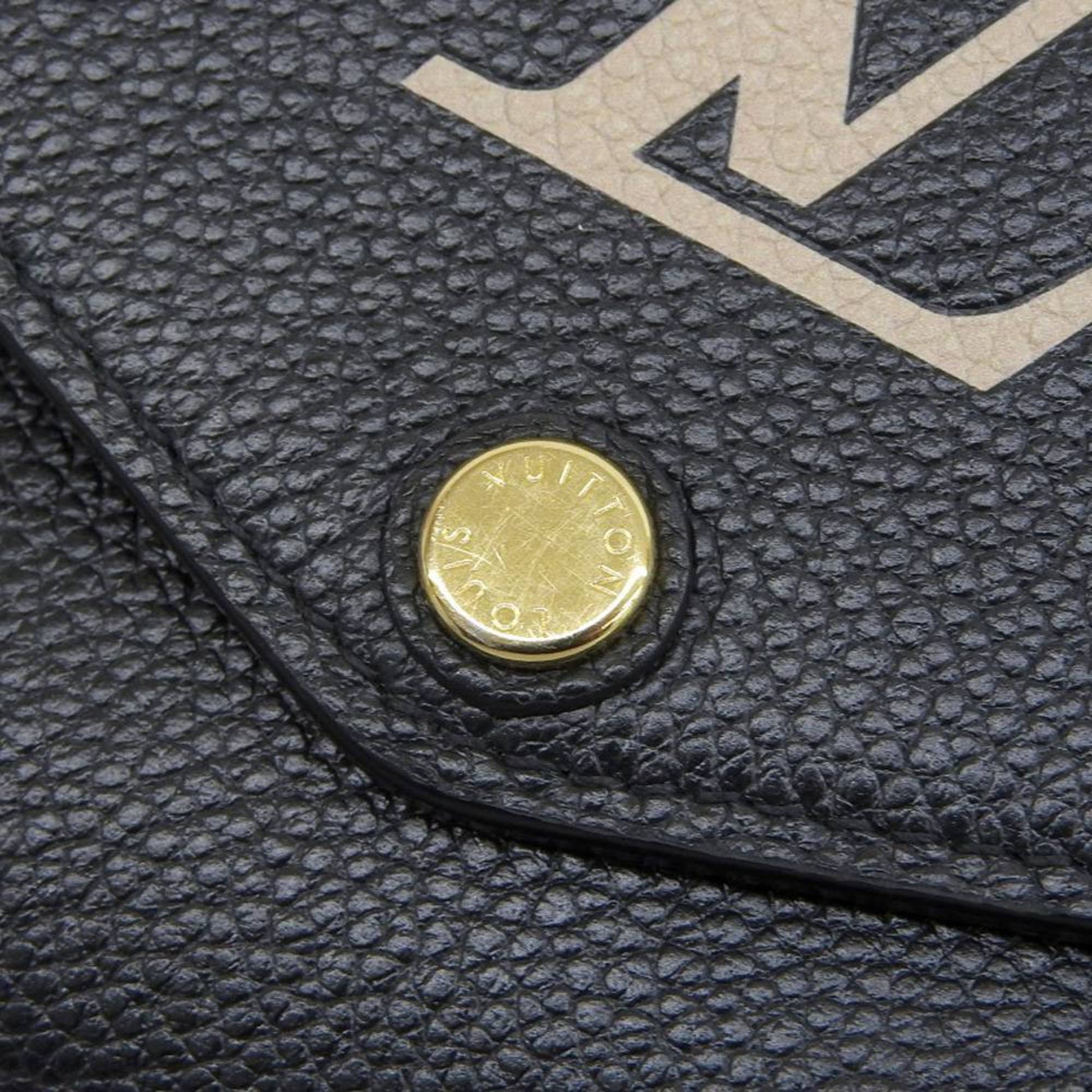 Louis Vuitton MONOGRAM EMPREINTE Sarah wallet (M80496)